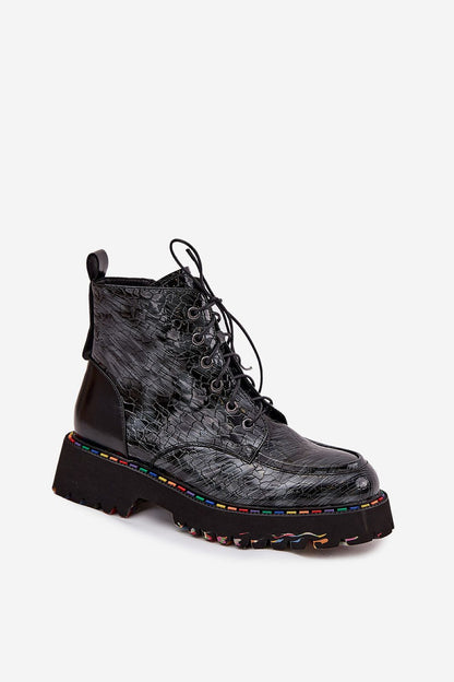   Botki Model Artiker 57C0065 Grey - Step in style 