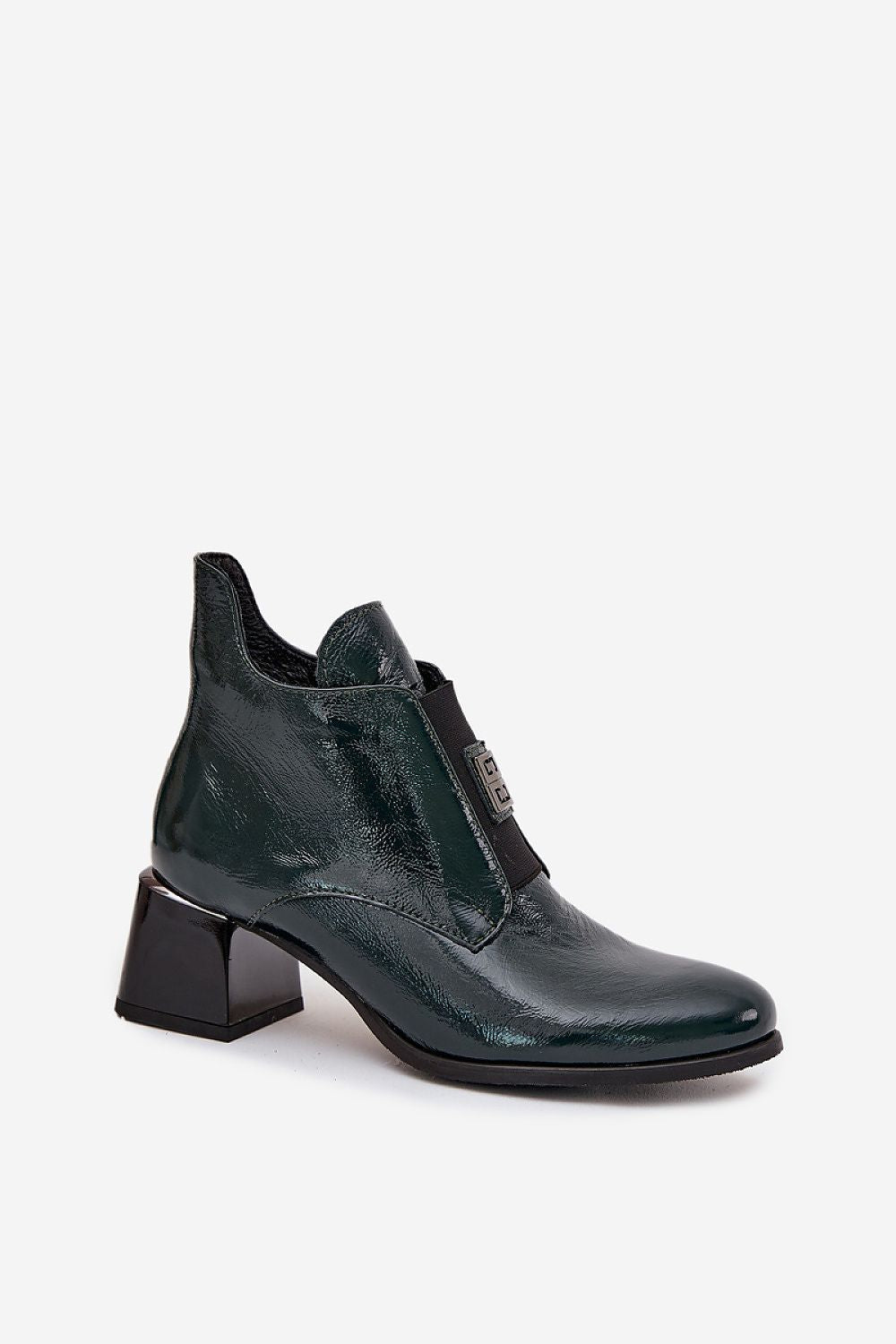   Botki Model Zazoo 60560 Dark Green - Step in style 