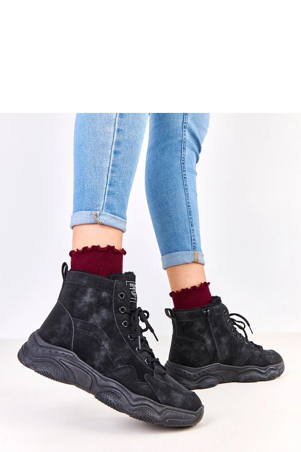   Trapery Model Chakles XY2817-1 Black - Solea 