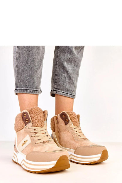   Buty Sportowe Model Mirasen EX5623-3 Dark Beige - Solea 