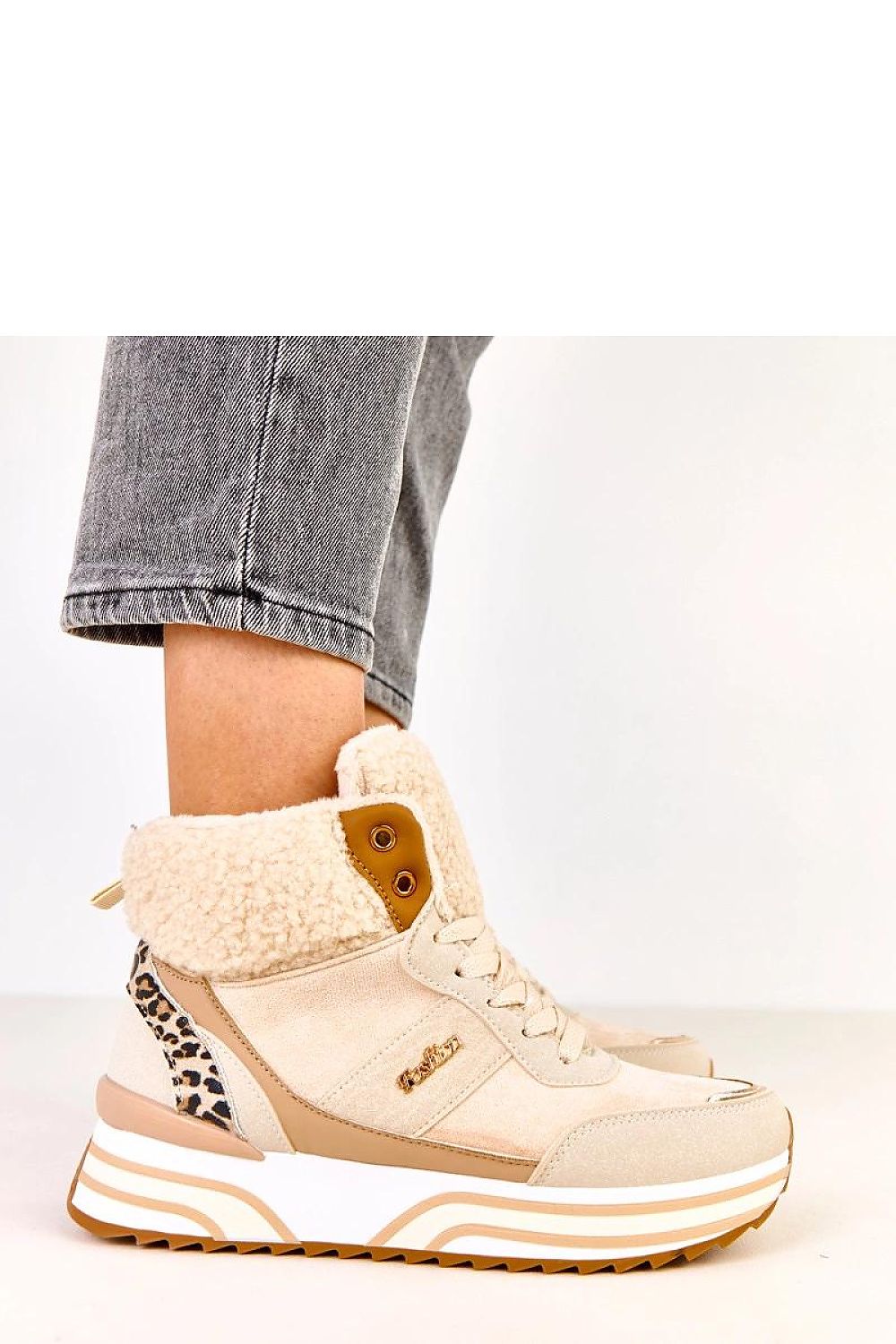   Buty Sportowe Model Mirasen EX5623-2 Beige - Solea 