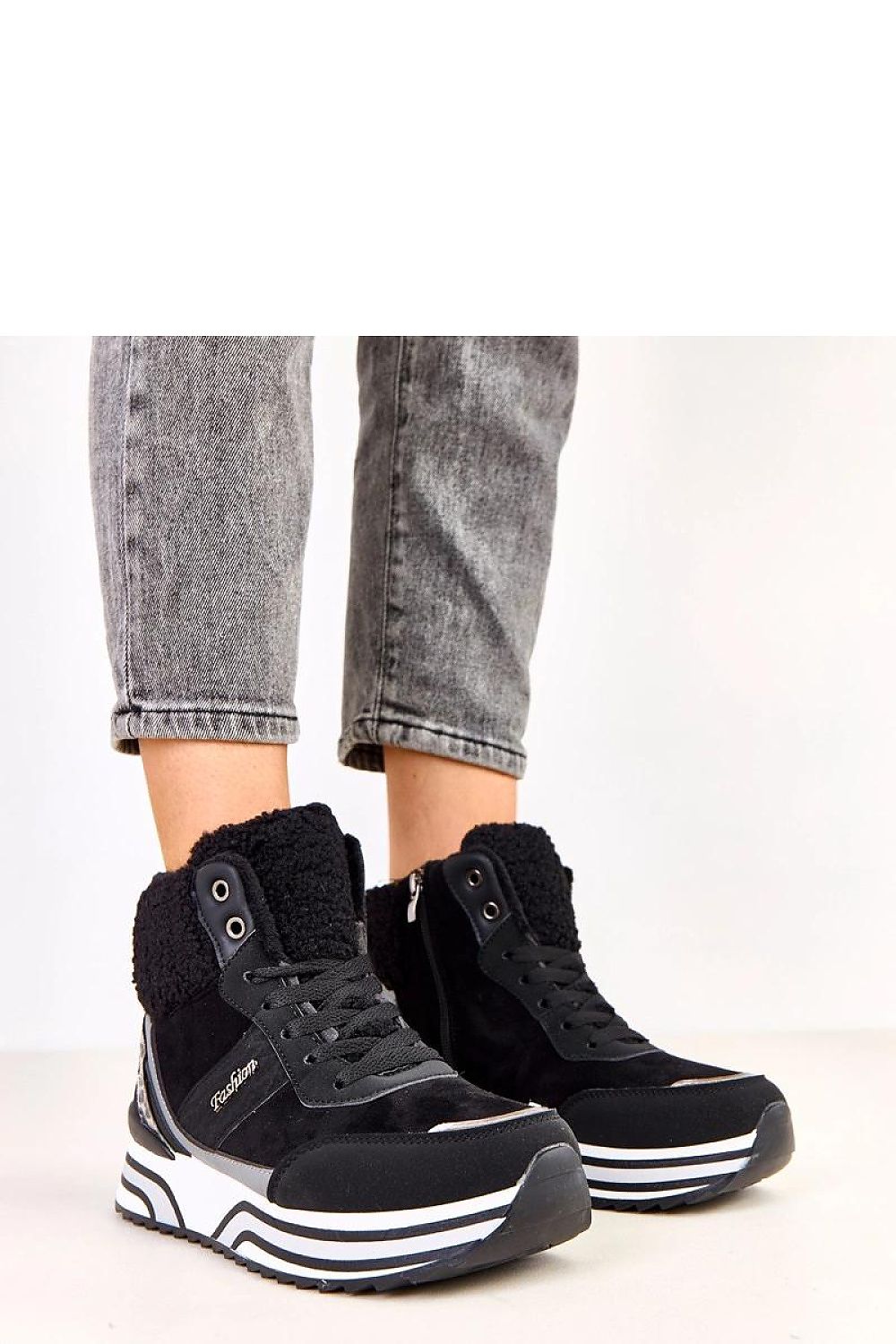   Buty Sportowe Model Mirasen EX5623-1 Black - Solea 