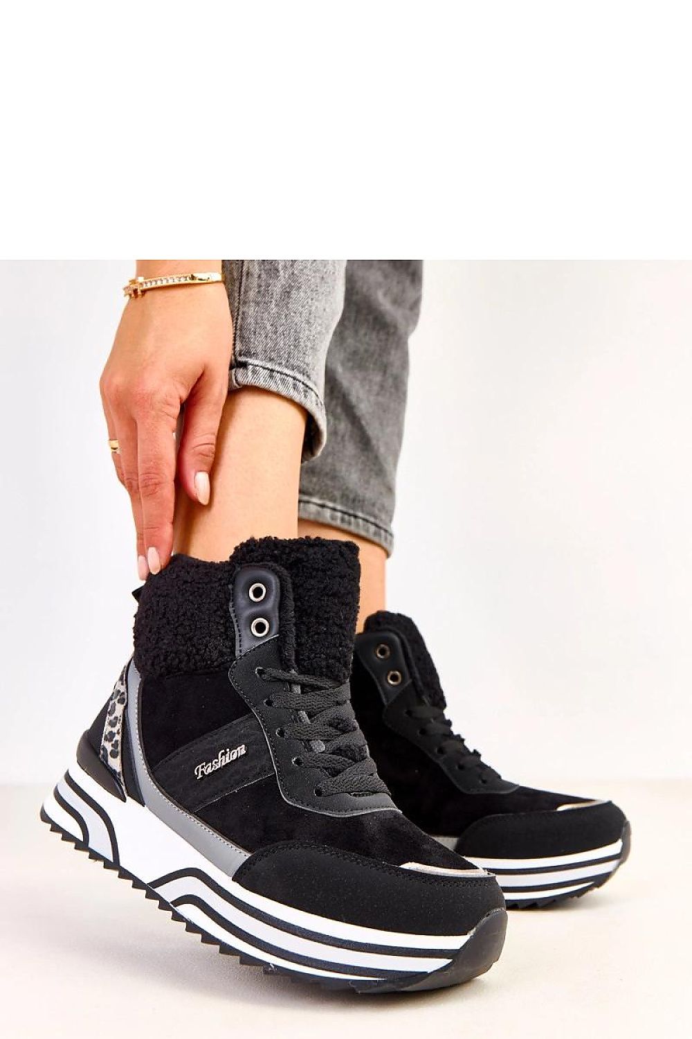   Buty Sportowe Model Mirasen EX5623-1 Black - Solea 