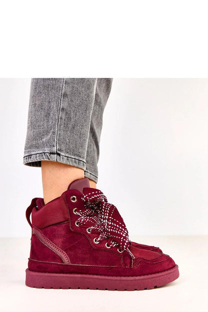   Buty Sportowe Model Klevis C2077-5 Bordo - Solea 