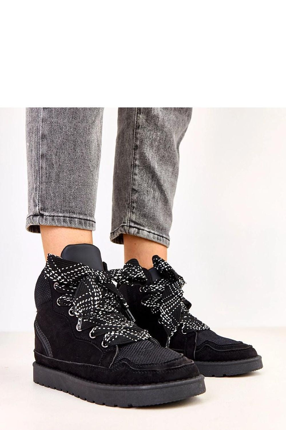   Buty Sportowe Model Klevis C2077-1 Black - Solea 