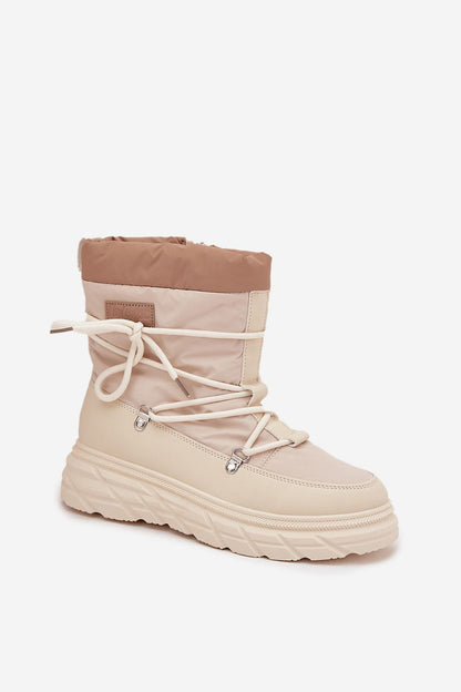   Śniegowce Model Lee Cooper LCJ-25-44-3931 Beige - Step in style 