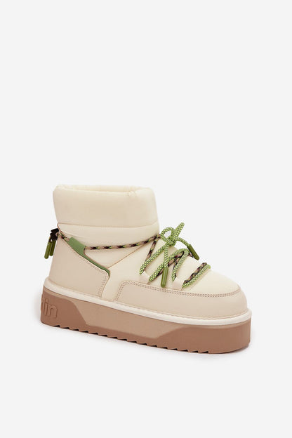   Śniegowce Model D.Franklin DFSH371015 Light Beige - Step in style 