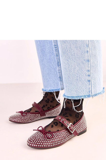   Baleriny Model Mylie Q2574 Bordo - Solea 