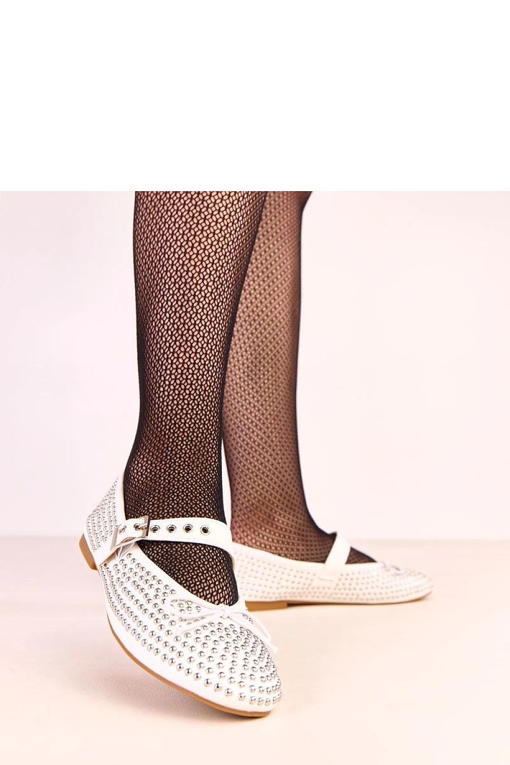   Baleriny Model Mylie Q2574 White - Solea 