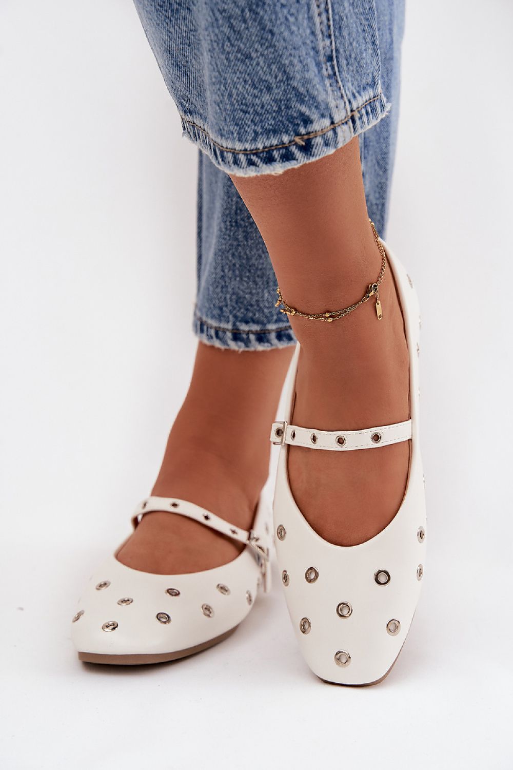   Baleriny Model Marivon 21-41 White - Step in style 