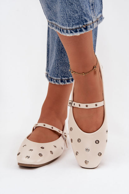   Baleriny Model Marivon 21-41 Beige - Step in style 