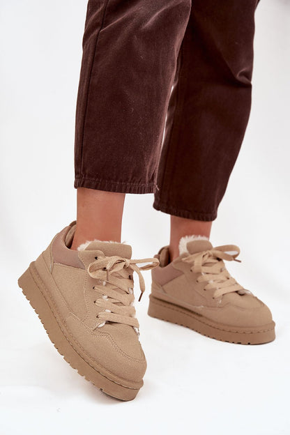   Buty Sportowe Model Cyrissa 20404-4C Beige - Step in style 