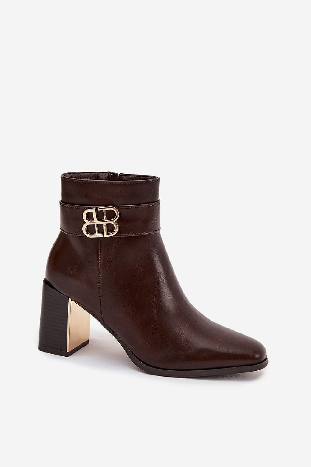   Botki Model Galinne D8292 Czekolada - Step in style 