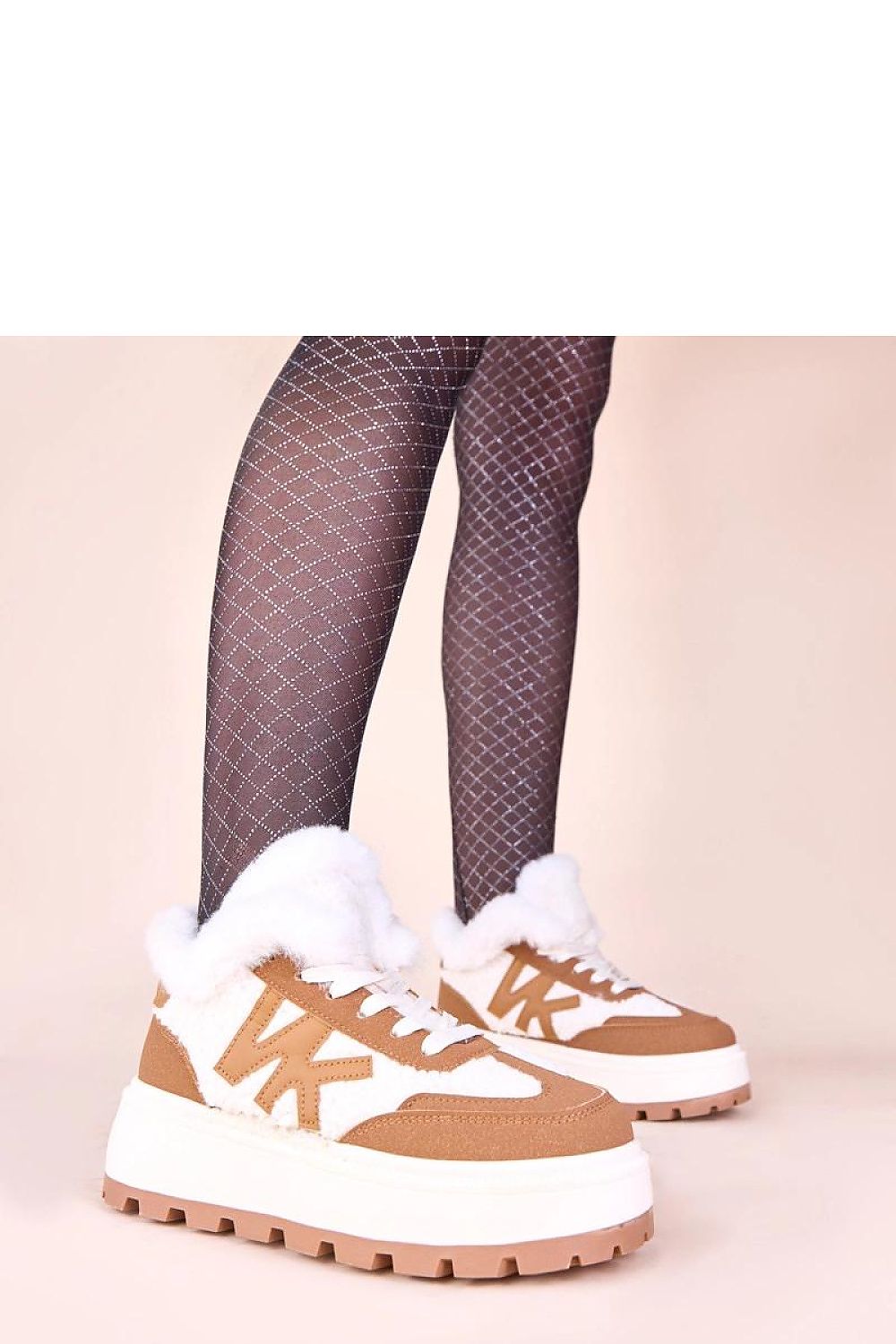   Buty Sportowe Model Nicha 6466 Brown - Solea 