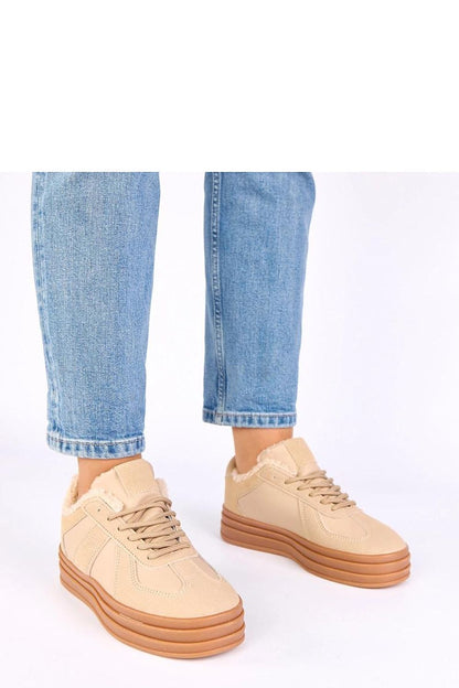   Buty Sportowe Model Kelsi 6451 Beige - Solea 