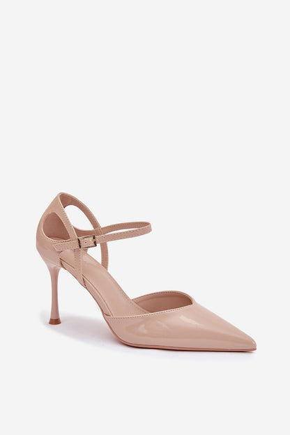   Szpilki Model Tarilin LE150P Beige - Step in style 