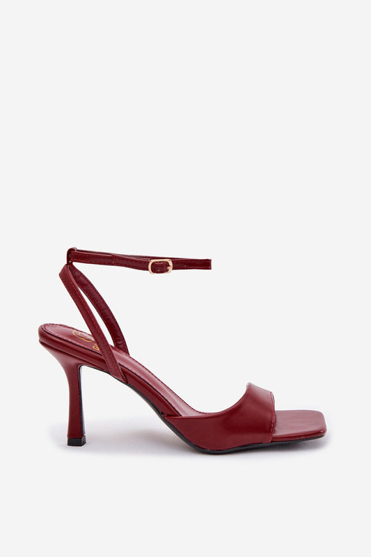  Sandały Model Brisora SQC-203 Bordo - Step in style 