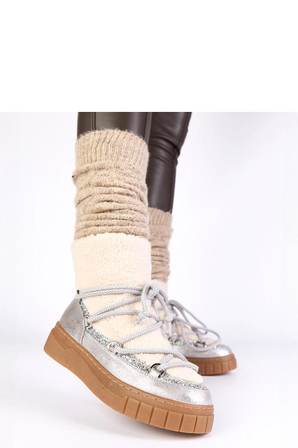   Śniegowce Model Esmee M-790 Silver - Solea 