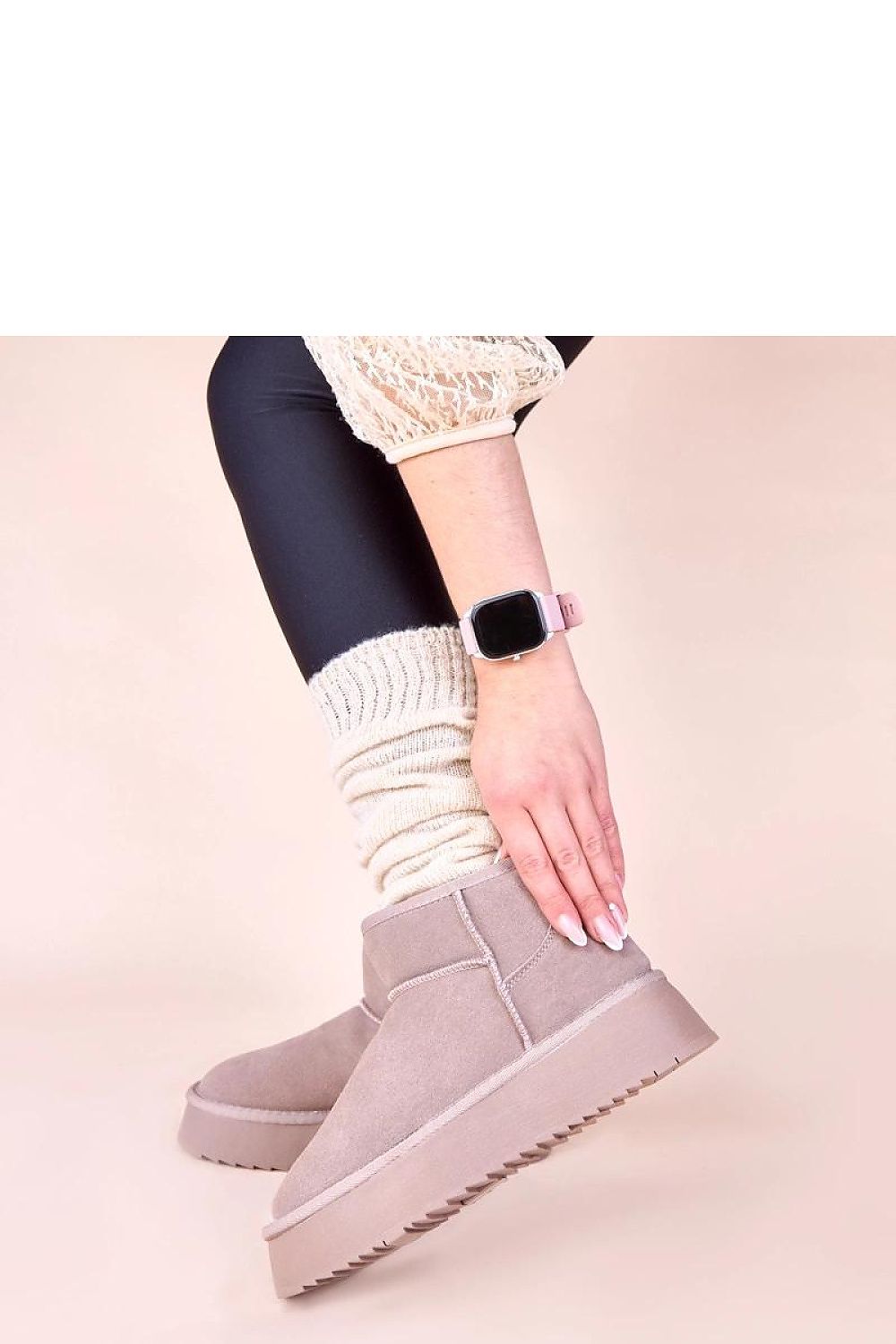   Śniegowce Model Armona LT414-2 Grey - Solea 