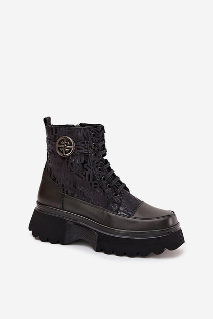   Botki Model Artiker 57C2273 Black - Step in style 