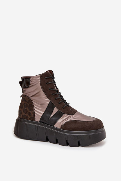   Botki Model Vinceza 58562 Brown - Step in style 