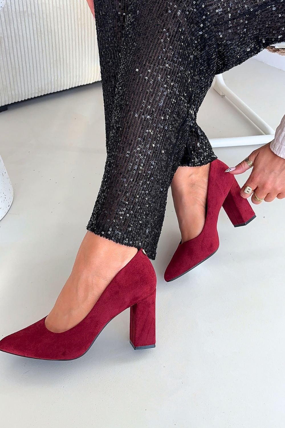   Czółenka Model Sergio Leone PB216 Brodo - Step in style 