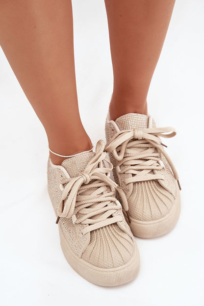   Buty Sportowe Model Calissea 9031 Beige - Step in style 