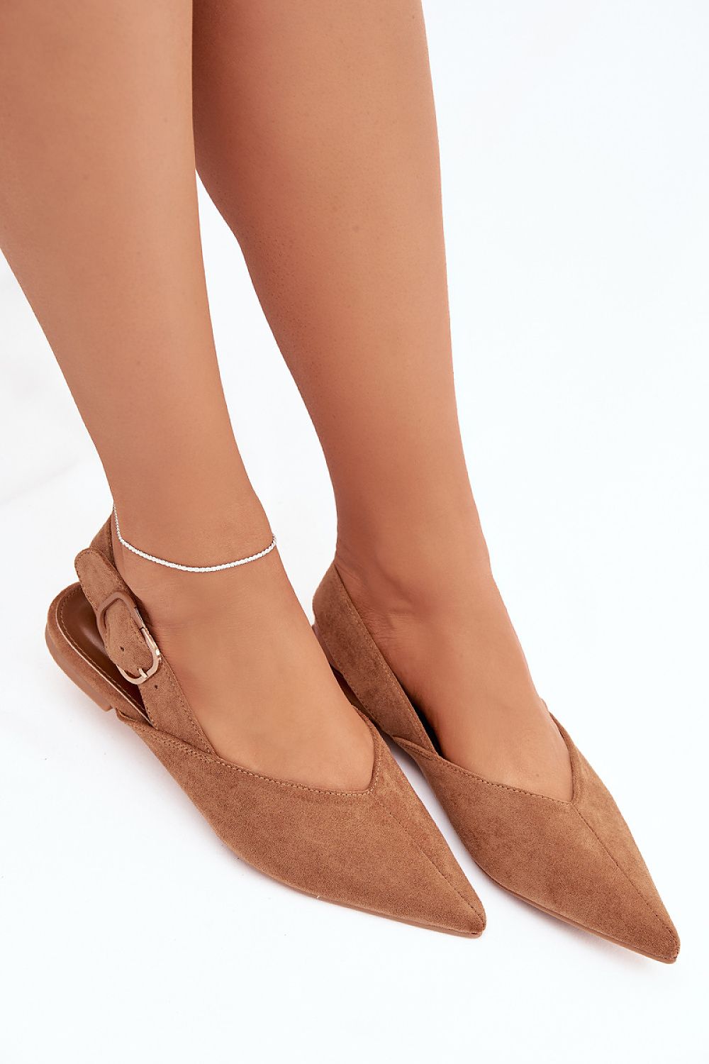   Baleriny Model Tanelia 9755 Camel - Step in style 