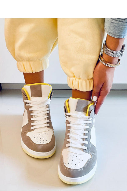   Trampki za kostkę DORCAS KHAKI - Inello 