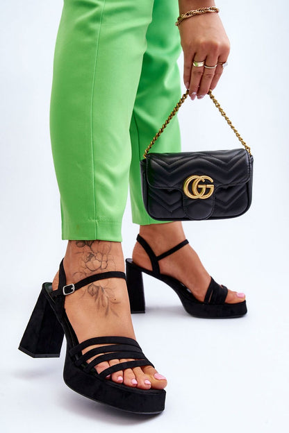  Sandały Model Verda ZY222 Black - Step in style 