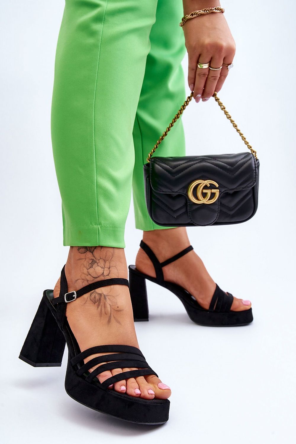  Sandały Model Verda ZY222 Black - Step in style 