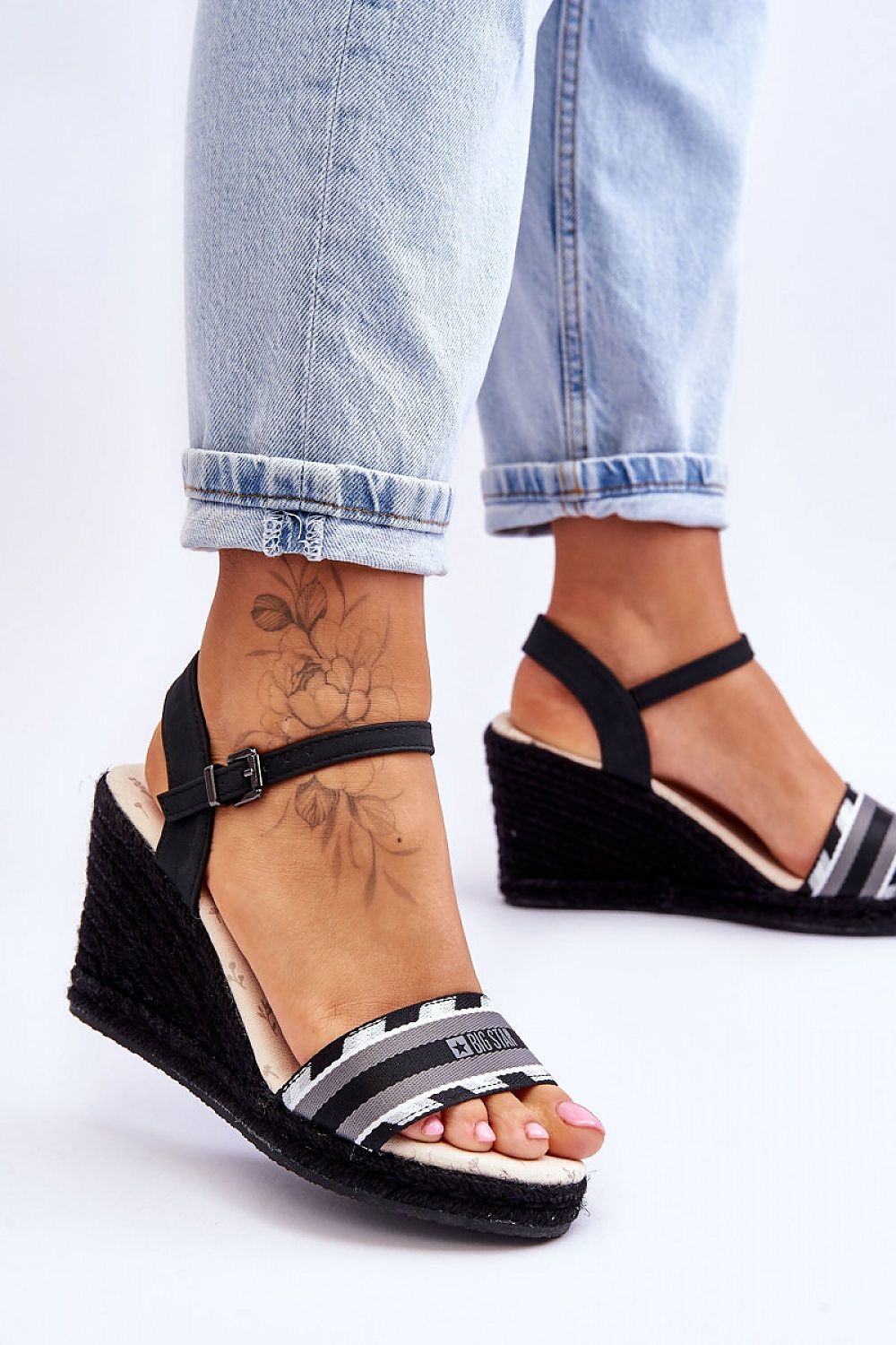  Sandały Model Big Star LL274877 Black - Step in style 