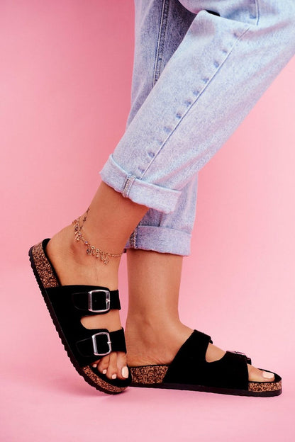  Sandał Klapki Model Si Senor 20SD21-1732 Black - Step in style 