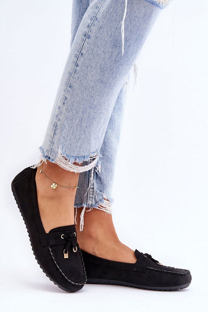   Mokasyny Model Good Time ZA28P Black - Step in style 