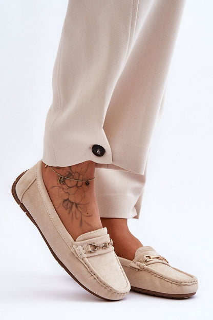   Mokasyny Model Corinell FT247 Beige - Step in style 