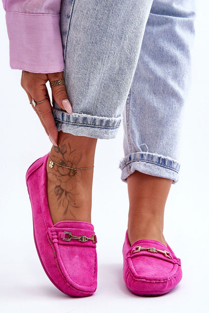   Mokasyny Model Corinell FT247 Pink - Step in style 