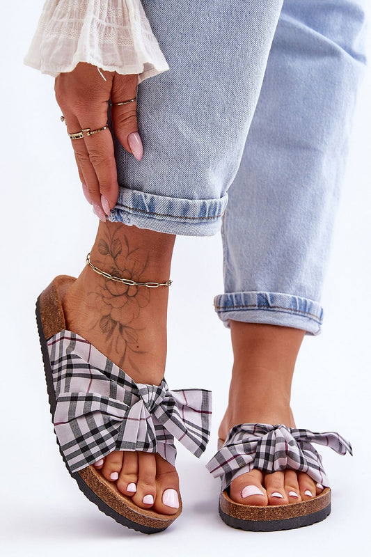  Sandał Klapki Model Vero SAR-27 Grey - Step in style 