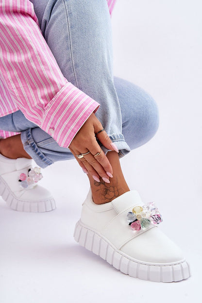   Buty Sportowe Model Desire NB615 White - Step in style 