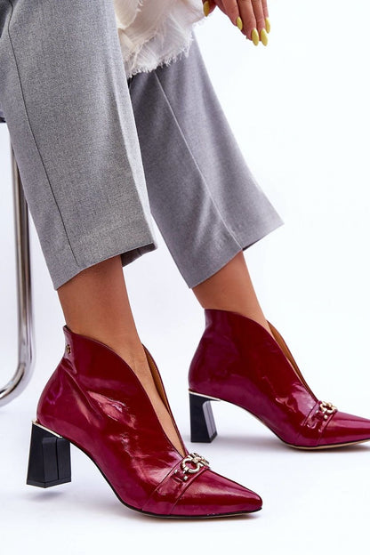   Botki Model Maciejka 05262-15/00-1 Fuksja - Step in style 